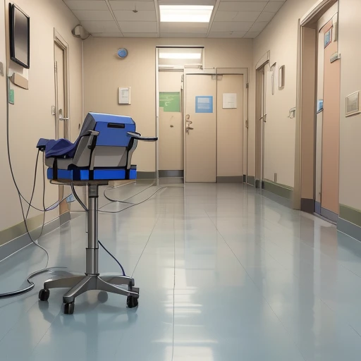микрофон лежащий на полу в больнице — работа пользователя Быстрая Оптика