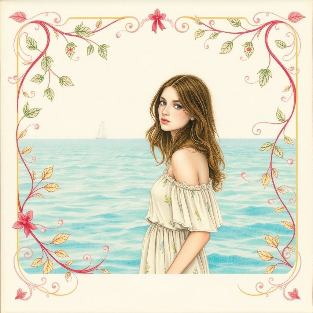 My heart was broken. I saw you on the beach. Three days ago. You spoke in a foreign language. It was a crazy thing. And even more. You took my hand. We walked near the sea. I…