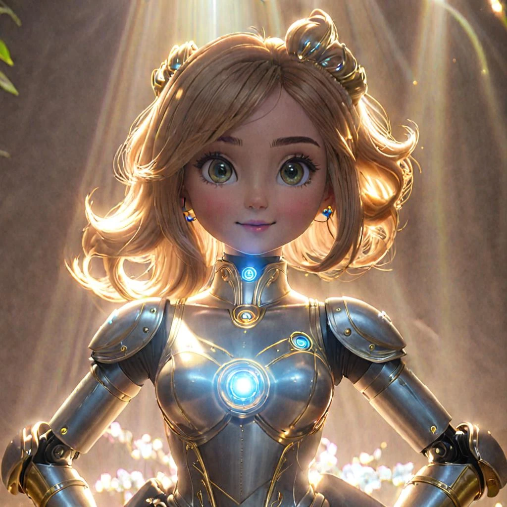 Divine Light from chat bot — работа пользователя Сияющая Волна