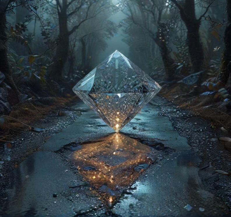 Diamond roads sparkle. — работа пользователя Солнечный Элемент