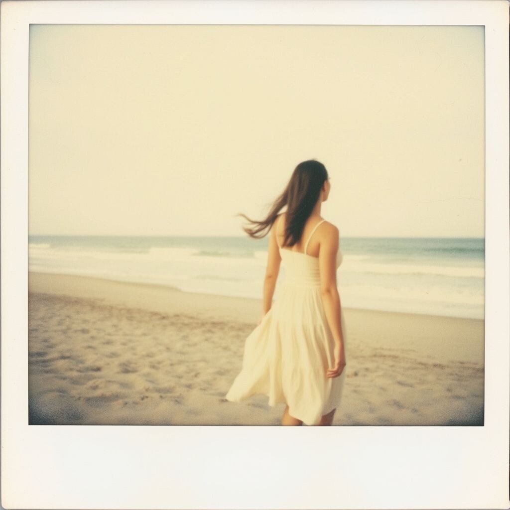 My heart was broken. I saw you on the beach. Three days ago. You spoke in a foreign language. It was a crazy thing. And even more. You took my hand. We walked near the sea. I…