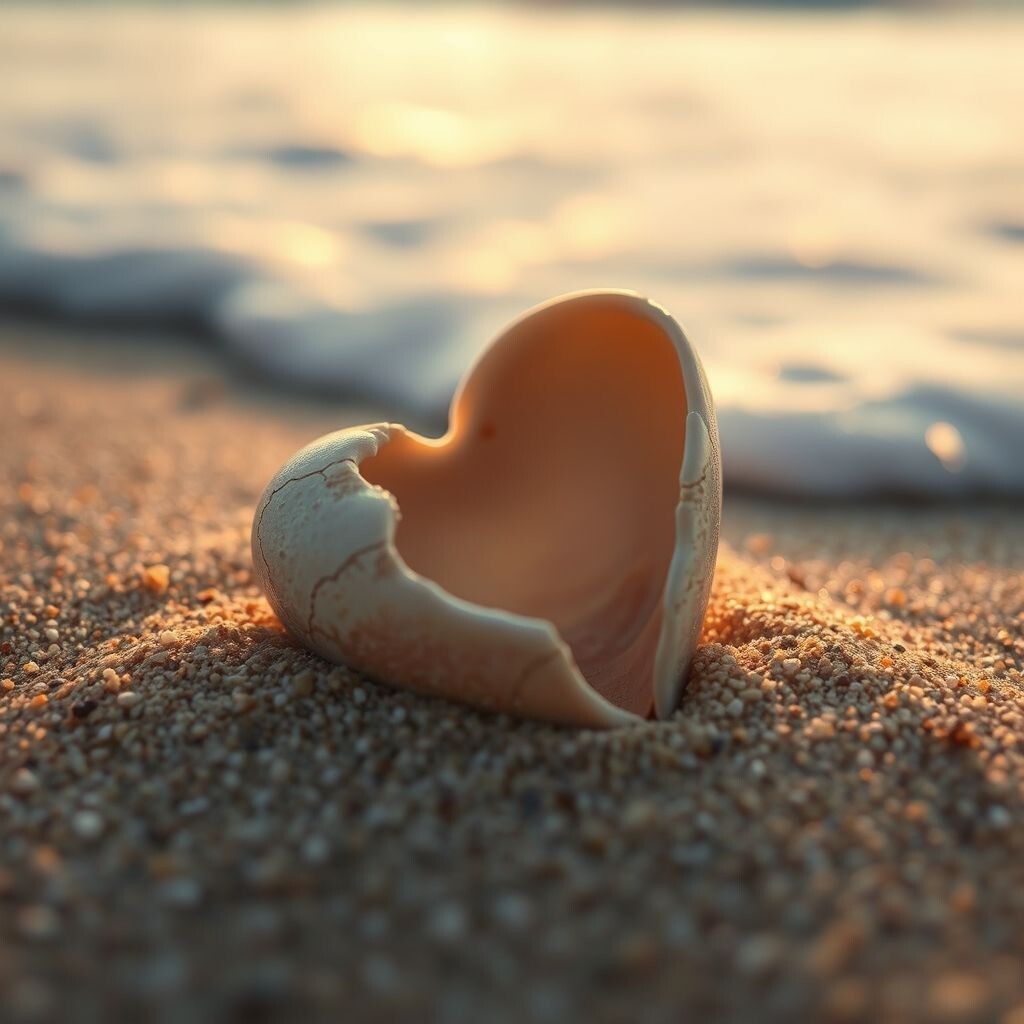 My heart was broken. I saw you on the beach. Three days ago. You spoke in a foreign language. It was a crazy thing. And even more. You took my hand. We walked near the sea. I…